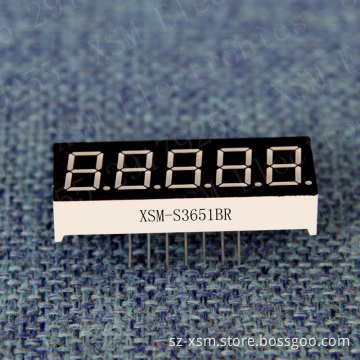 5 Digit 7 Segment LED Display